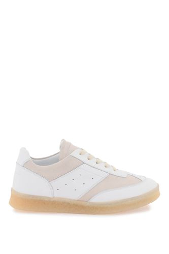 Court Leather Low-top Sneakers - MM6 Maison Margiela - Modalova