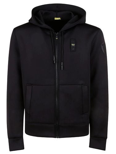 Blauer Neoprene Colby Zip Hoodie - Blauer - Modalova