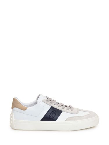 Sneakers In Smooth And Suede Leather - Tod's - Modalova