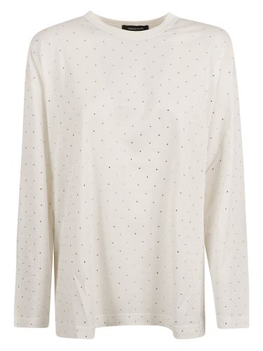 Embellished Sweatshirt - Fabiana Filippi - Modalova