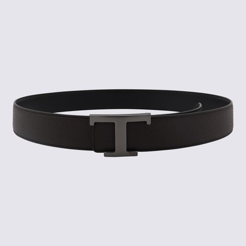 Tod's Brown Leather Belt - Tod's - Modalova