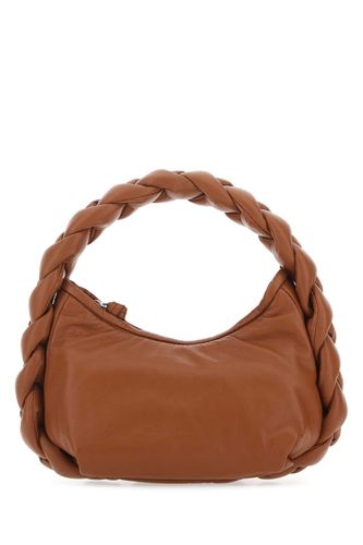 Brown Nappa Leather Mini Espiga Handbag - Hereu - Modalova