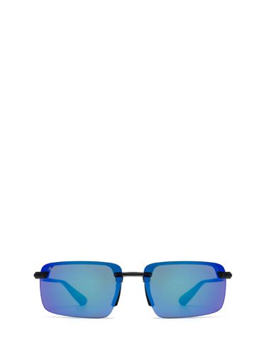 Mj626 Shiny Transparent Dark Grey Sunglasses - Maui Jim - Modalova