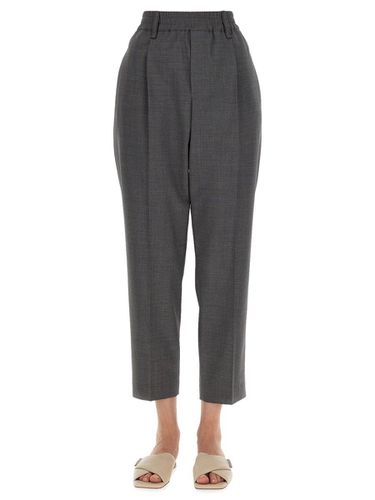 High-waist Tapered Pants - Brunello Cucinelli - Modalova