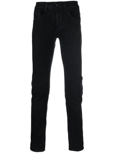 Black Cotton Blend Denim Jeans - Dondup - Modalova