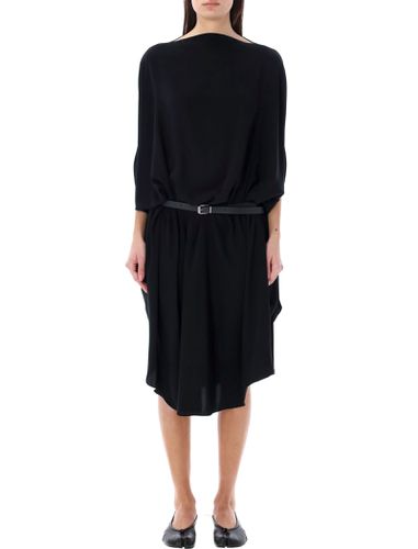 Belted Circle Dress - MM6 Maison Margiela - Modalova