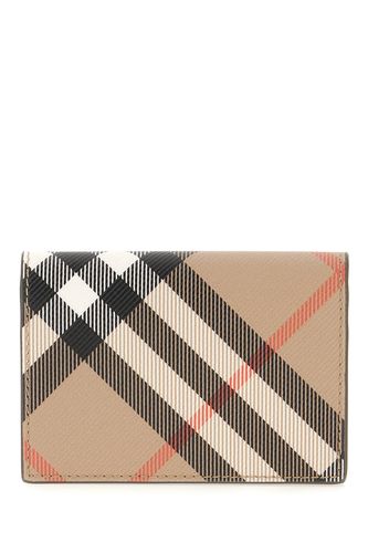 Burberry Printed Fabric Card Holder - Burberry - Modalova