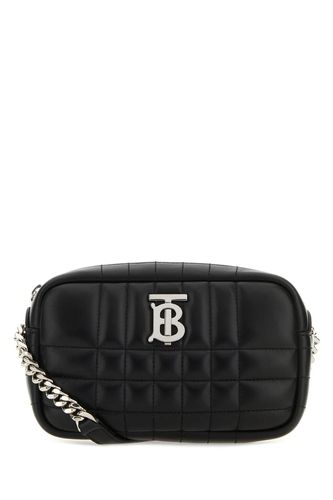 Black Nappa Leather Mini Lola Crossbody Bag - Burberry - Modalova