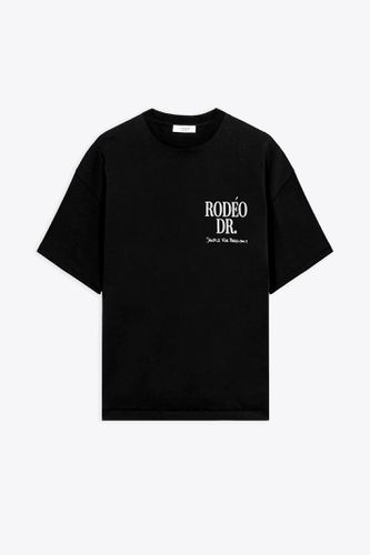 T-shirt Ss Rodeo Black cotton t-shirt with Rodéo Drive print - T-Shirt SS Rodeo - 1989 Studio - Modalova