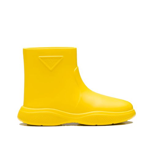 Prada Logo Rubber Boots - Prada - Modalova