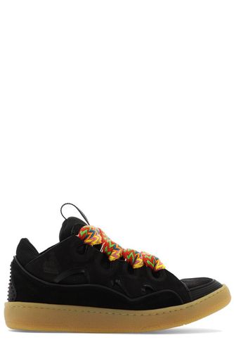Curb Panelled Lace-up Sneakers - Lanvin - Modalova