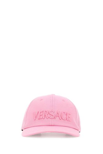 Versace Pink Cotton Baseball Cap - Versace - Modalova