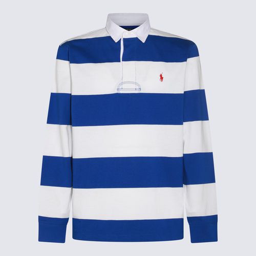 White And Blue Cotton Polo Shirt - Polo Ralph Lauren - Modalova