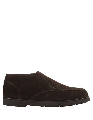 Dark Suede Slip-on Ankle Boots - Doucal's - Modalova