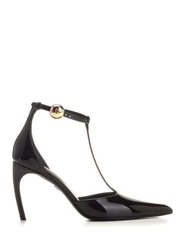 Ferragamo t-strap Sandal - Ferragamo - Modalova