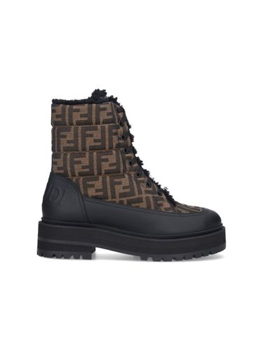 Fendi - Signature Biker Boots - Fendi - Modalova