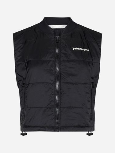 Palm Angels Quilted Nylon Down Vest - Palm Angels - Modalova