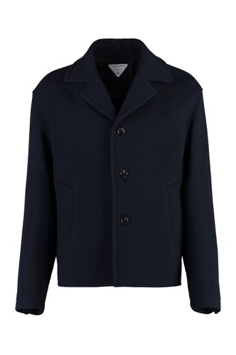 Bottega Veneta Wool Blend Peacoat - Bottega Veneta - Modalova