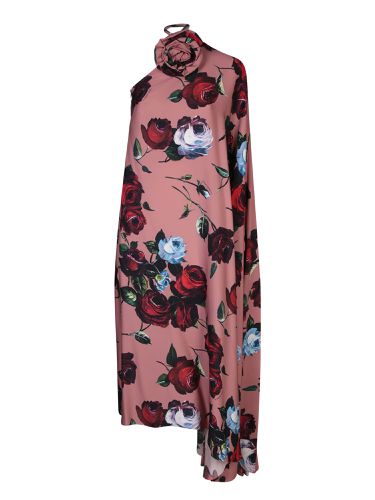 Rose Vintage One-shoulder Dress - Dolce & Gabbana - Modalova