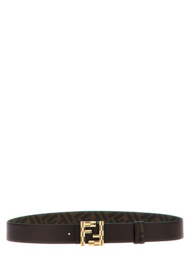 Fendi squared Ff Reversible Belt - Fendi - Modalova