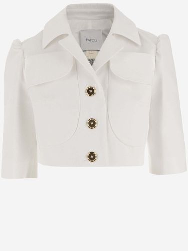 Patou Cotton Crop Jacket - Patou - Modalova