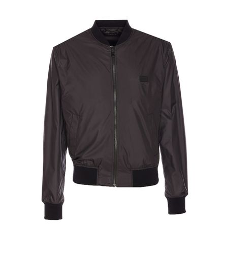 Dolce & Gabbana Logo Plaque Bomber - Dolce & Gabbana - Modalova