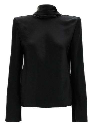 Saint Laurent Cowl-back Blouse - Saint Laurent - Modalova