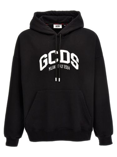 GCDS Logo Embroidery Hoodie - GCDS - Modalova