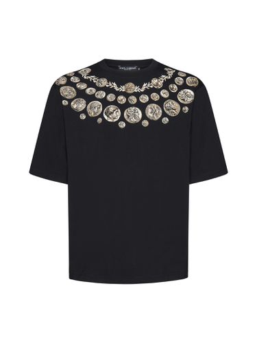Graphic Print T-shirt - Dolce & Gabbana - Modalova