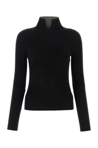 A. P.C. Black Silk Blend Sweater - A.P.C. - Modalova