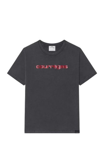 Logo Printed Crewneck T-shirt - Courrèges - Modalova