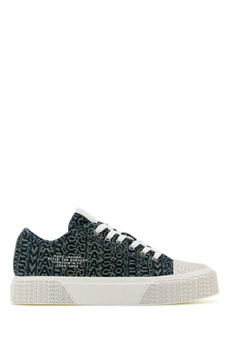 Embroidered Denim The Sneaker Sneakers - Marc Jacobs - Modalova