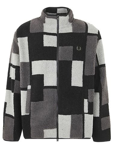 Fred Perry Fp Pixel Borg Fleece - Fred Perry - Modalova