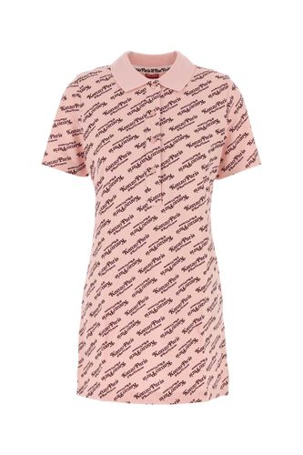 Kenzo Pink Piquet Polo Shirt Dress - Kenzo - Modalova