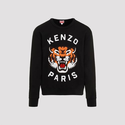 Kenzo Lucky Tiger Cotton Sweatshirt - Kenzo - Modalova