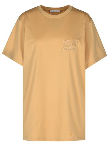 Max Mara Beige Cotton T-shirt - Max Mara - Modalova