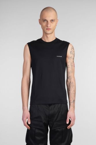 Mugler Tank Top In Black Cotton - Mugler - Modalova