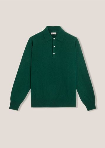 Doppiaa Aaric Green Wool Polo Shirt - doppiaa - Modalova