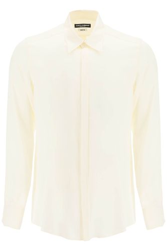 Dolce & Gabbana Silk Shirt - Dolce & Gabbana - Modalova