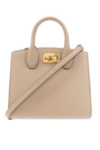 Ferragamo Studio Box Small Tote Bag - Ferragamo - Modalova