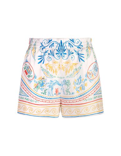 Casablanca Crayon Vase Silk Shorts - Casablanca - Modalova