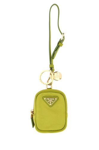 Pistachio Green Re-nylon Re-edition 1978 Key Ring - Prada - Modalova