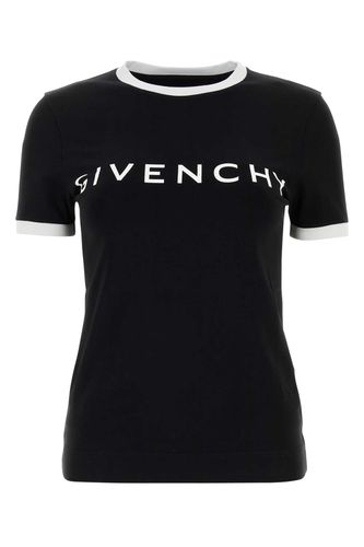 Black Stretch Cotton T-shirt - Givenchy - Modalova