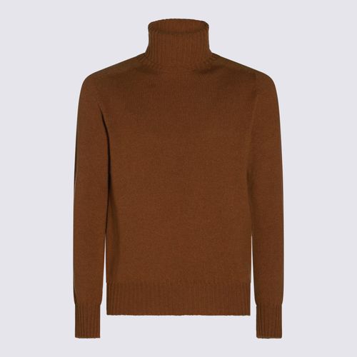 Malo Brown Wool Knitwear - Malo - Modalova