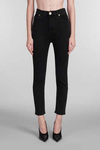 Balmain Jeans In Black Cotton - Balmain - Modalova