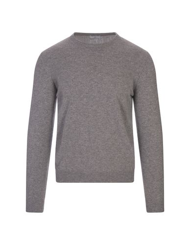 Fedeli Grey Baby Cashmere Sweater - Fedeli - Modalova