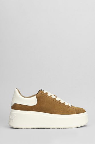 Moby Sneakers In Leather Color Suede - Ash - Modalova