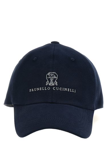 Logo Embroidery Cap - Brunello Cucinelli - Modalova