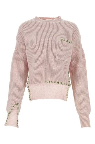 Marni Pastel Pink Wool Sweater - Marni - Modalova