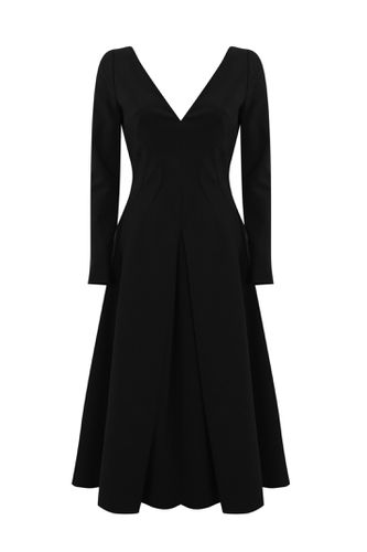 Crepe Midi Dress - Philosophy di Lorenzo Serafini - Modalova